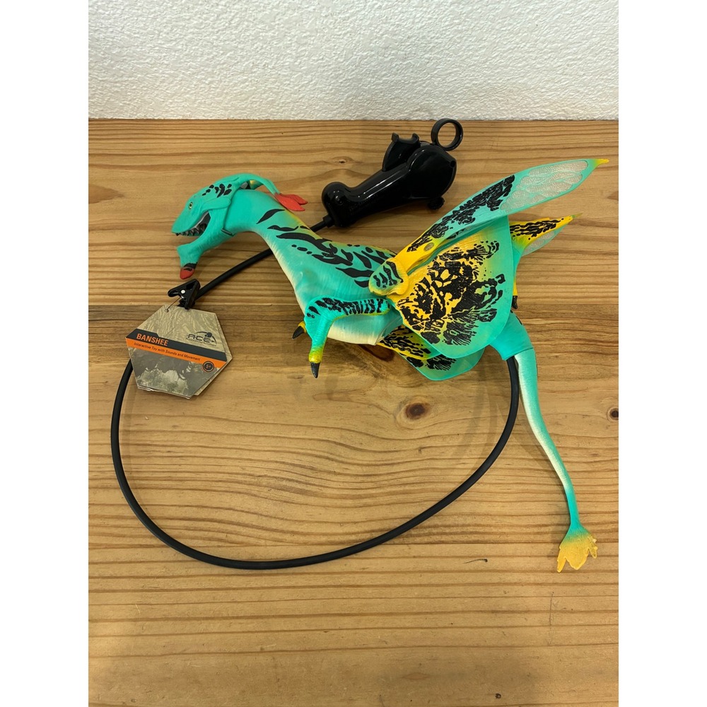 Pandora Avatar ACE Banshee Rookery GREEN / YELLOW Interactive Puppet